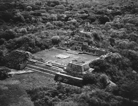 Edzna, 1982.  Mexico. copyright photographer Marilyn Bridges