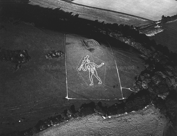 Cerne Abbas Giant Dorset. copyright photographer Marilyn Bridges