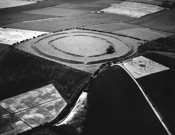 Figsbury Ring, Wiltshire, 1985. 