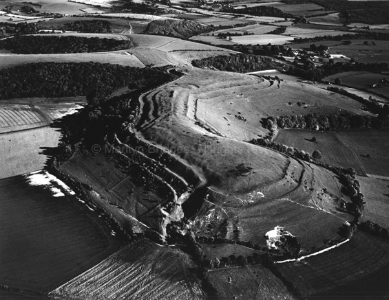 Hambleton Hill Fort, Dorset, 1985. 