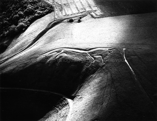 Uffington Horse, Oxfordshire, 1985. 