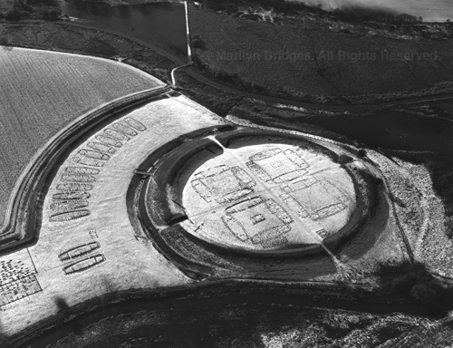 Trelleborg near Slagelse, Denmark, 1995. copyright photographer Marilyn Bridges