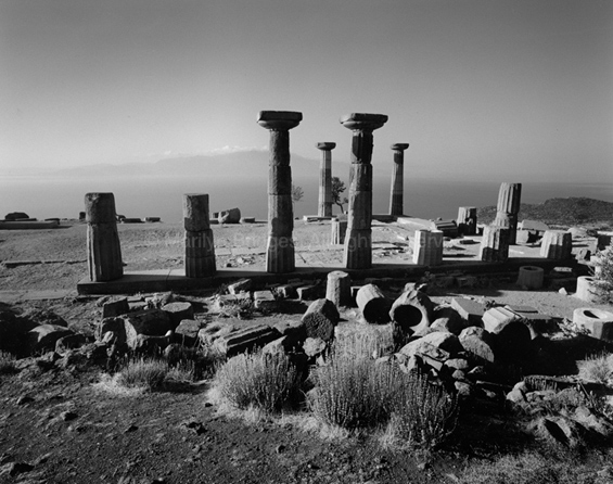 Assos, Temple of Athena, 2004. Turkey copyright photographer Marilyn Bridges