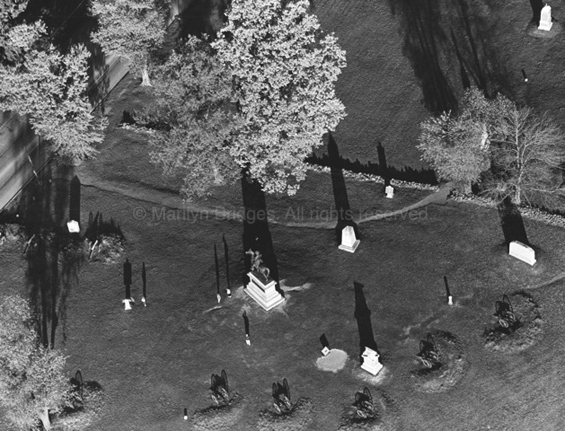 General Winfield Scott Hancock Monument, Gettysburg, Pennsylvania, 1994. USA Northeast. copyright photographer Marilyn Bridges.