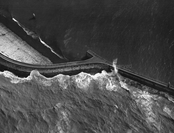 Dunkerque, North Jetty, France, 1992. Europe North. copyright photographer Marilyn Bridges