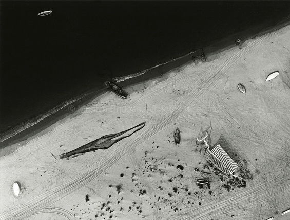 Fishing Boat and Net, Huelva, Spain, 1992. Europe South. copyright photographer Marilyn Bridges