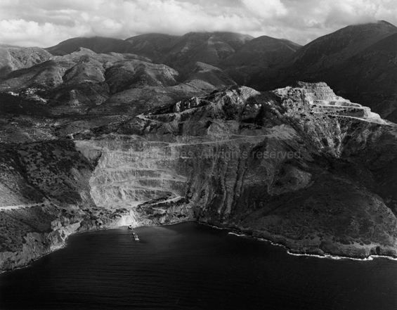 Gypsum Quarry near Psiera, Crete, 2008. Europe South. copyright photographer Marilyn Bridges